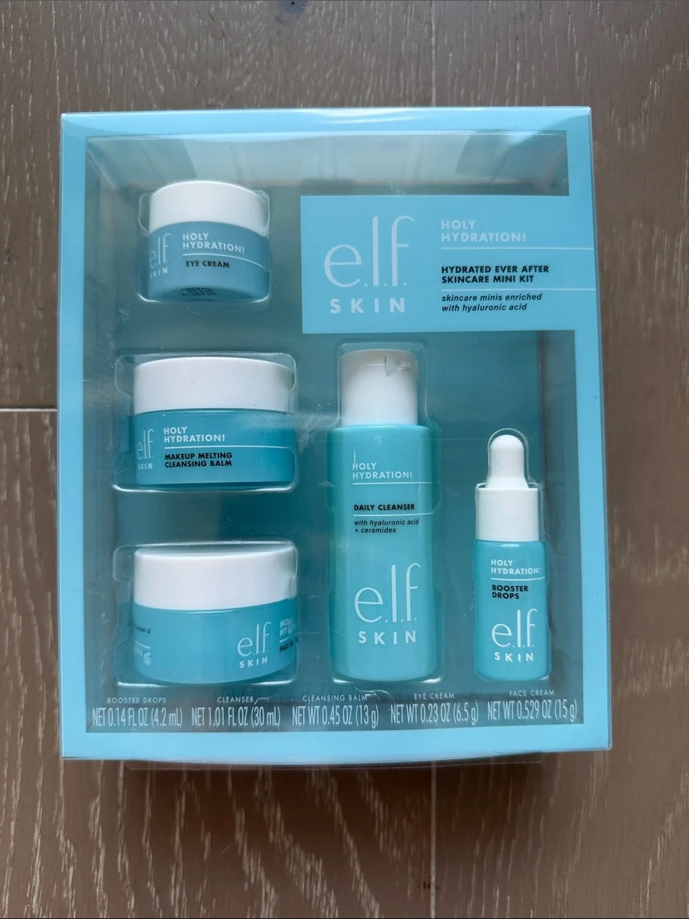 ELF Skin Holy Hydration Mini Skincare Kit - Blue