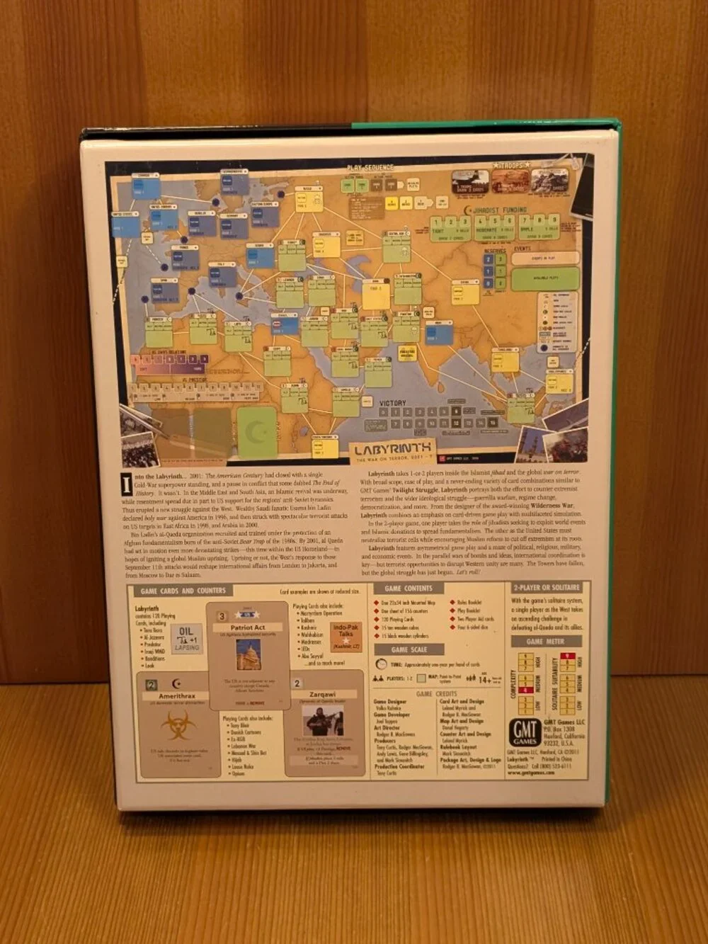 GMT Games labyrinth war