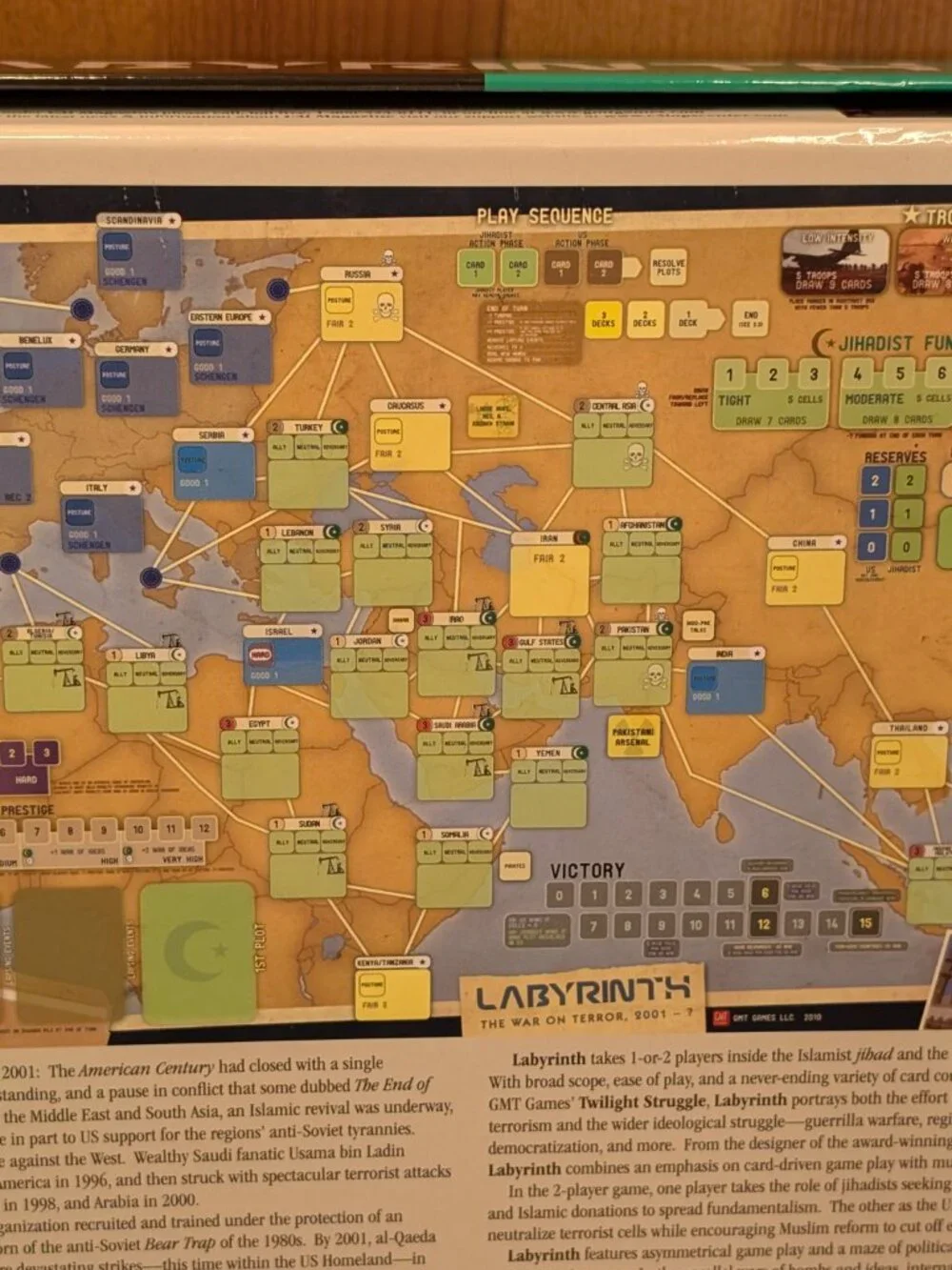 GMT Games labyrinth war