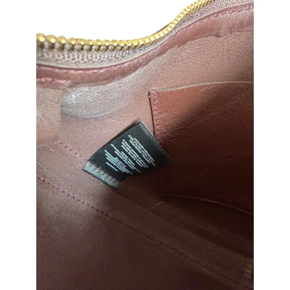 Madewell The Essential Leather Crescent Bag Cocoa Chocolate Brown