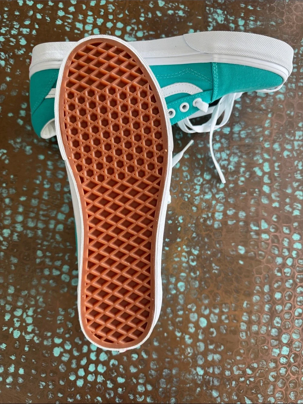 Vans custom white