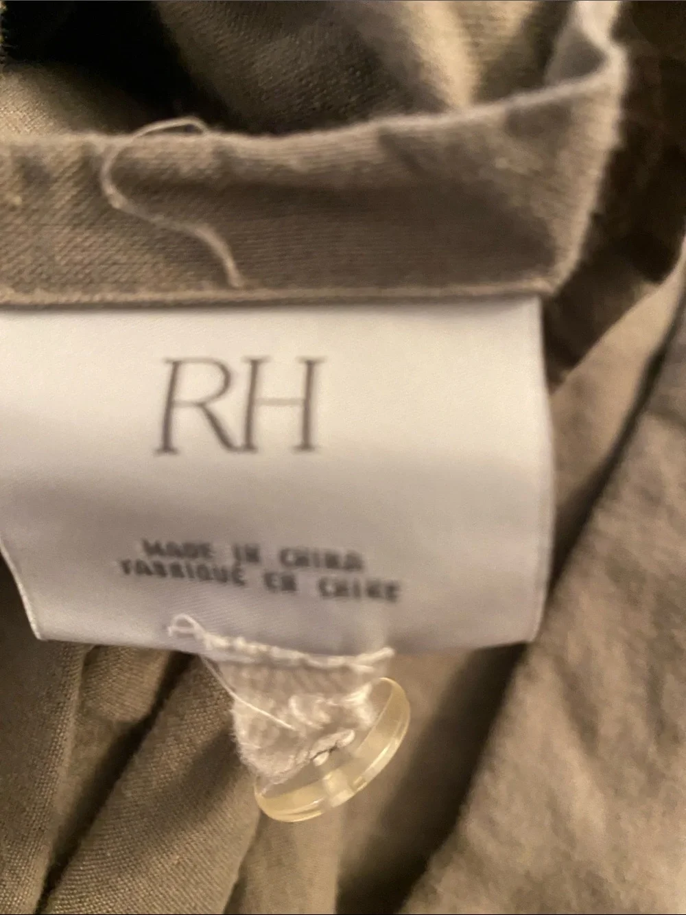 Restoration Hardware living great