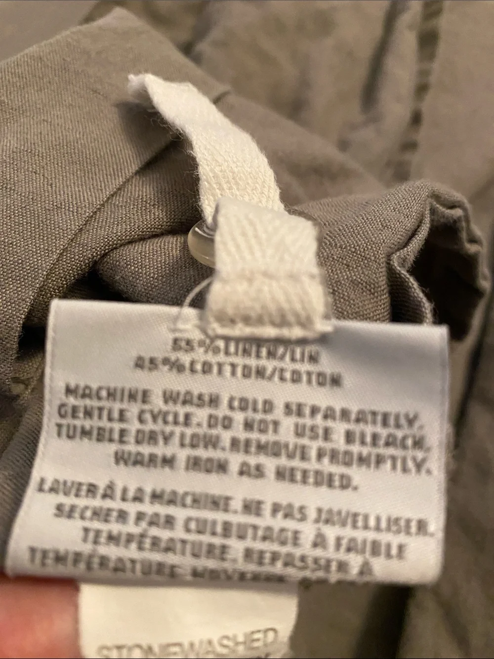Restoration Hardware duvet luxury closure