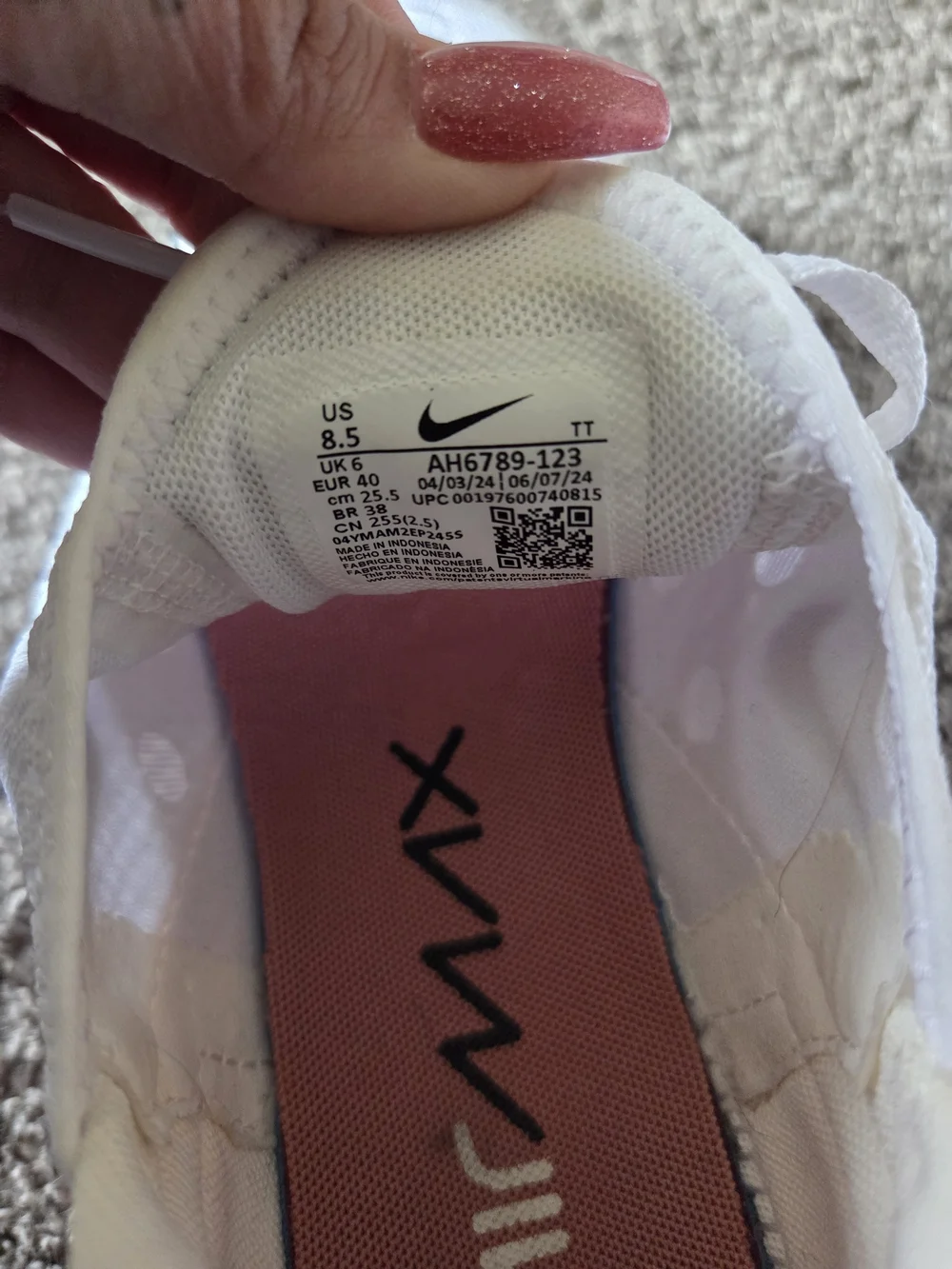 Nike worn once