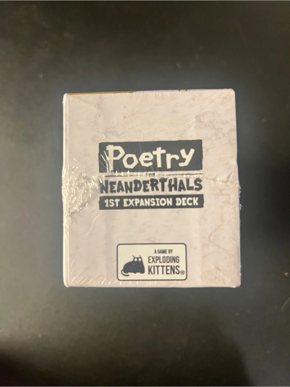 Exploding Kittens poetry neanderthals