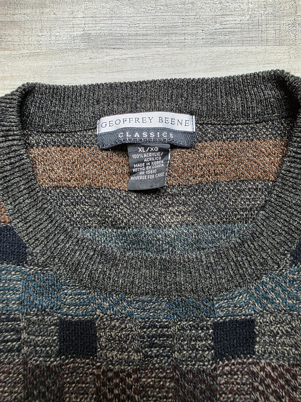 Vintage Geoffrey Beene COOGI Sweater