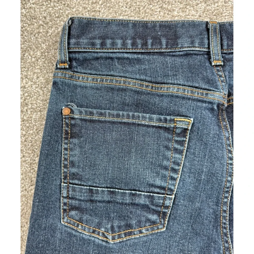 7 For All Mankind Slimmy Jeans Mens 29 Blue Stretch Slim Straight 29x30