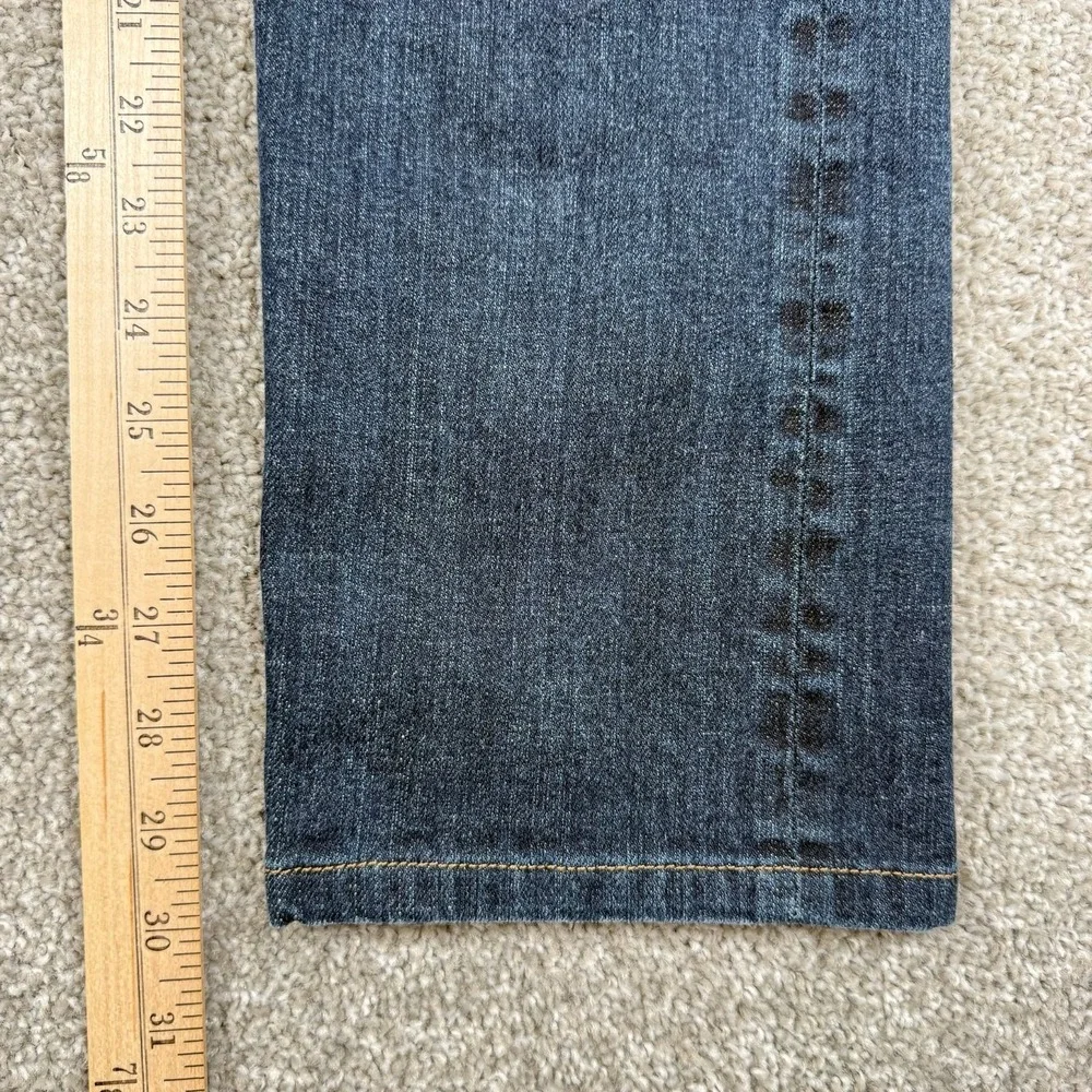 7 For All Mankind Slimmy Jeans Mens 29 Blue Stretch Slim Straight 29x30