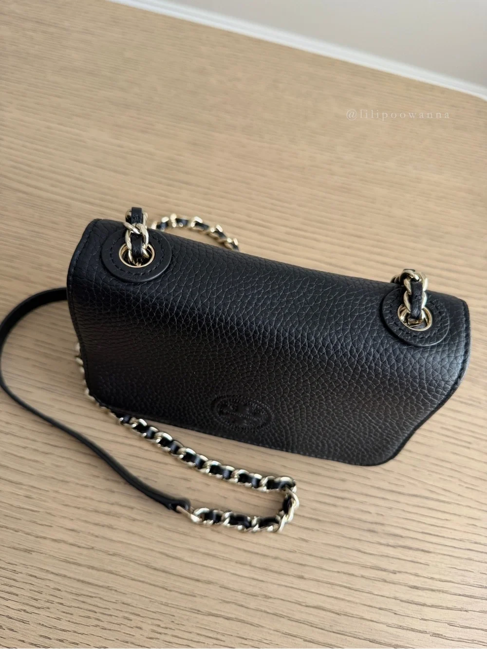 Tory Burch pebbled affect very
