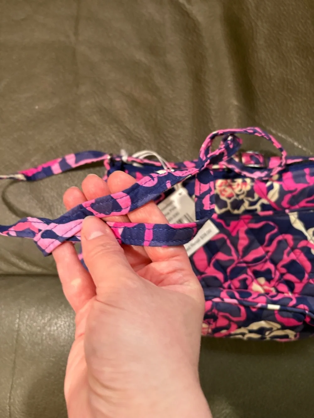 Vera Bradley Katalina pink little crossbody bag