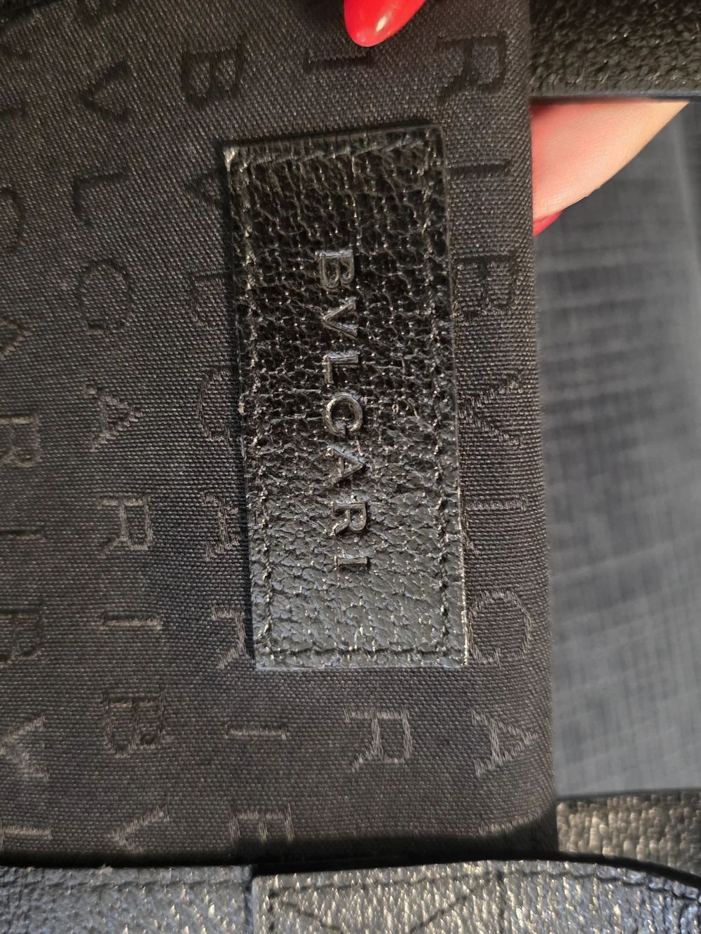 Bulgari Black Logomania Tote Bag