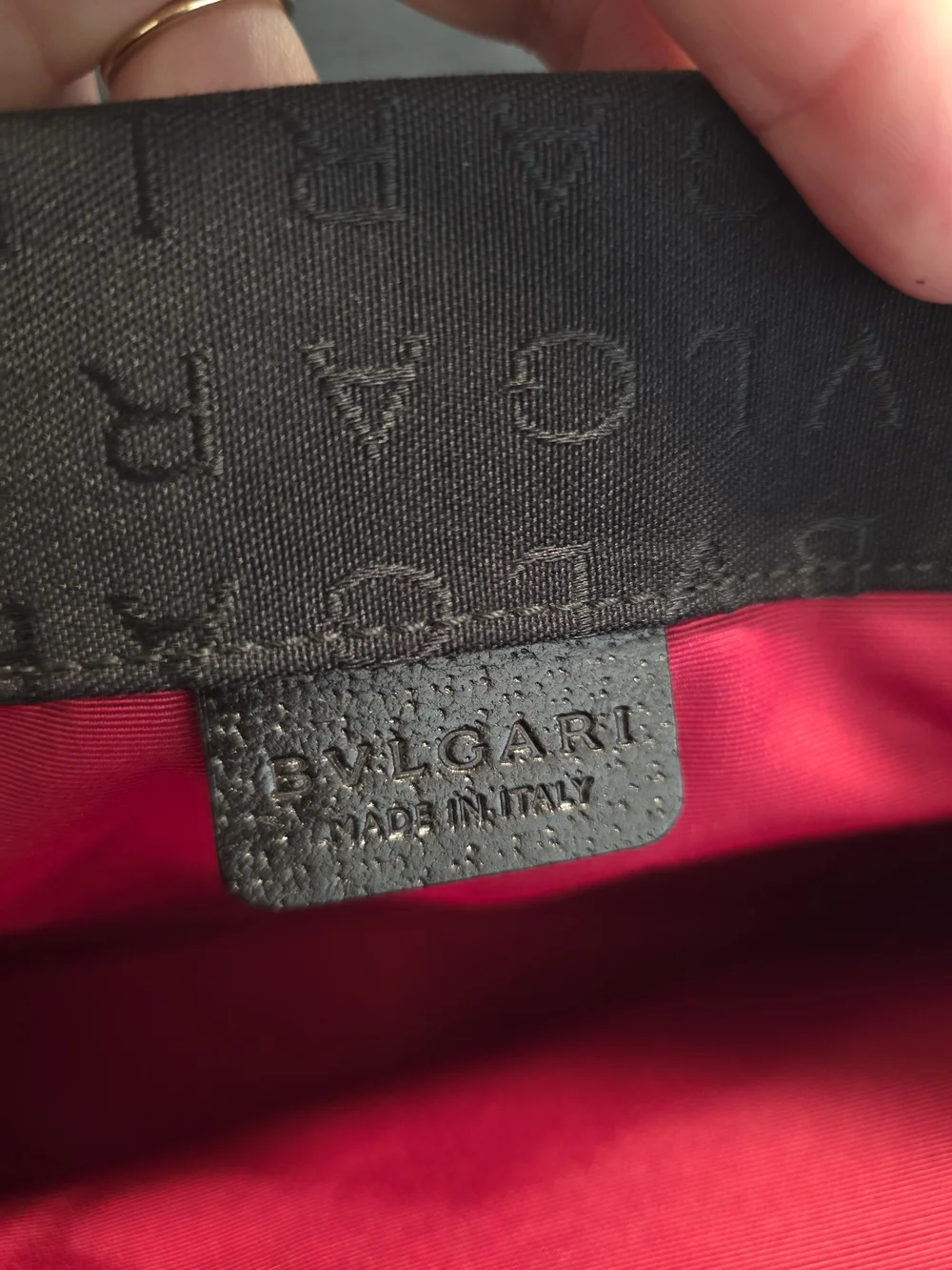 Bulgari Black Logomania Tote Bag