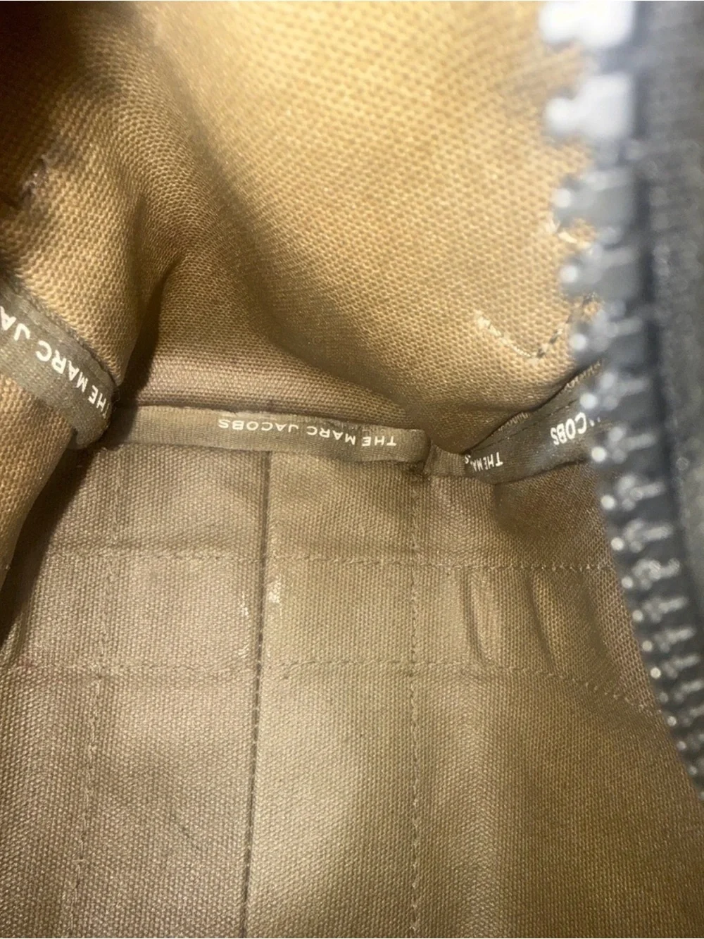 Marc Jacobs Canvas Tote Bag in Olive