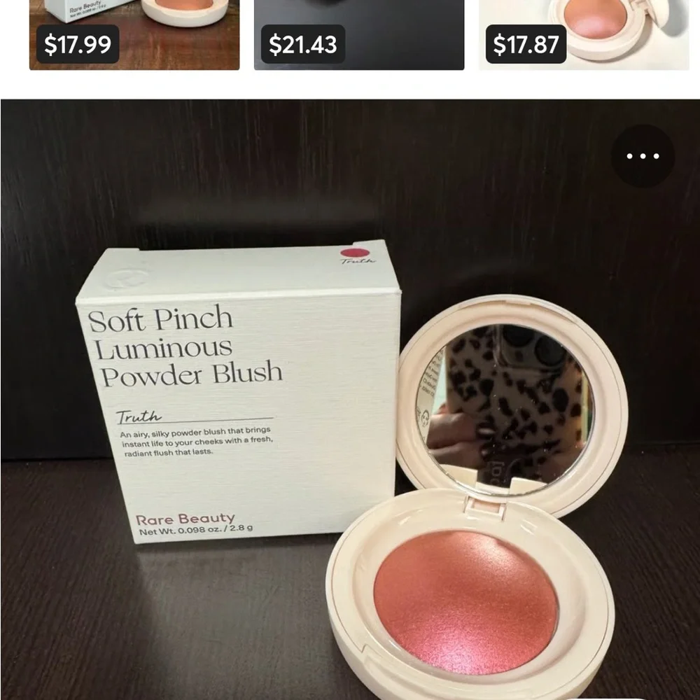 Rare Beauty luminous shimmer