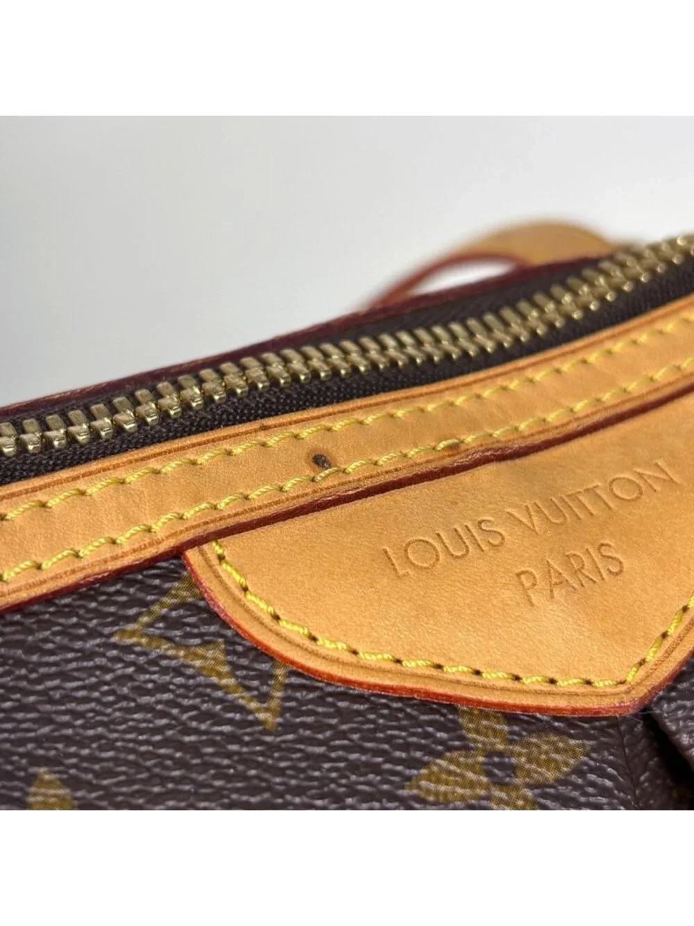 Louis Vuitton controlled line accents