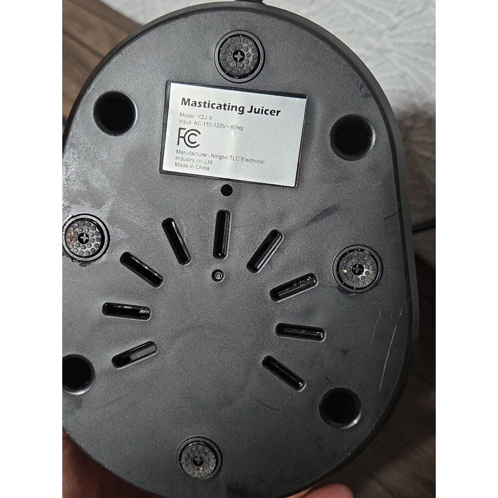 Unbranded masticating 110v included