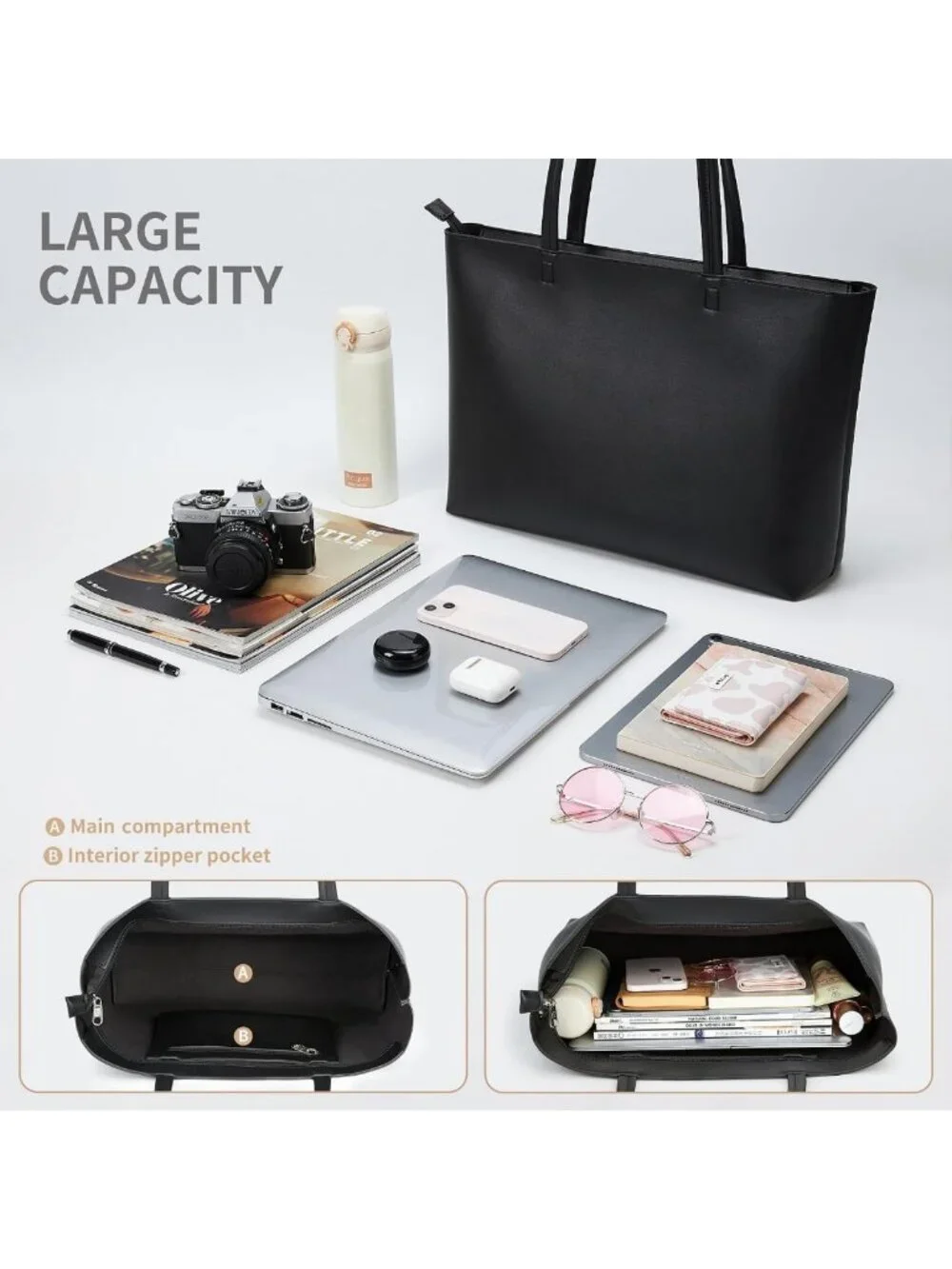 N/A bag faux books