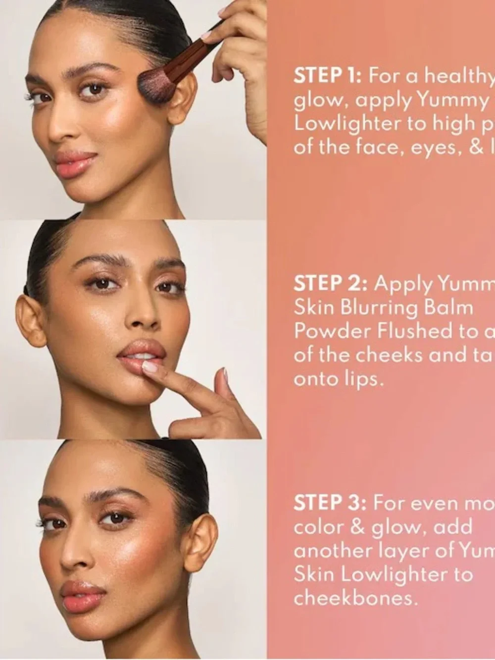 Danessa Myricks Beauty Yummy Skin Blurring Balm Powder Lowlighter Soft Glow