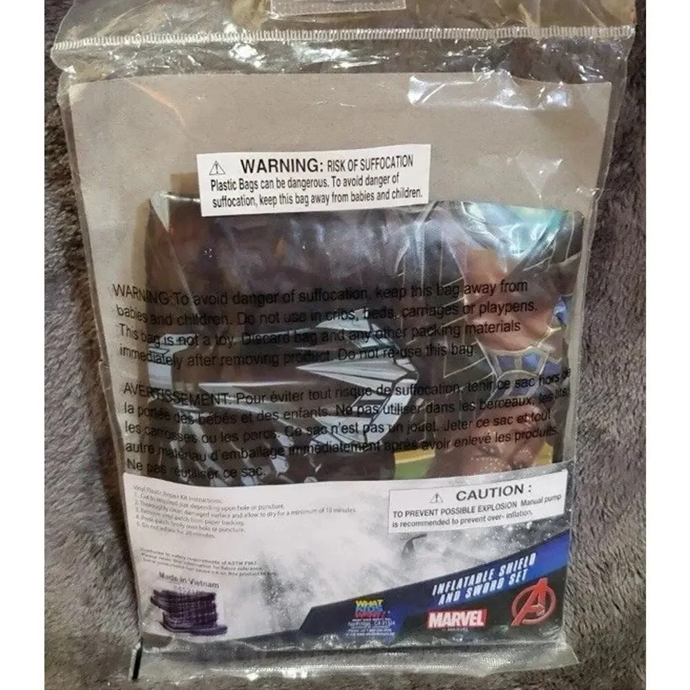 Marvel inflatable superhero new