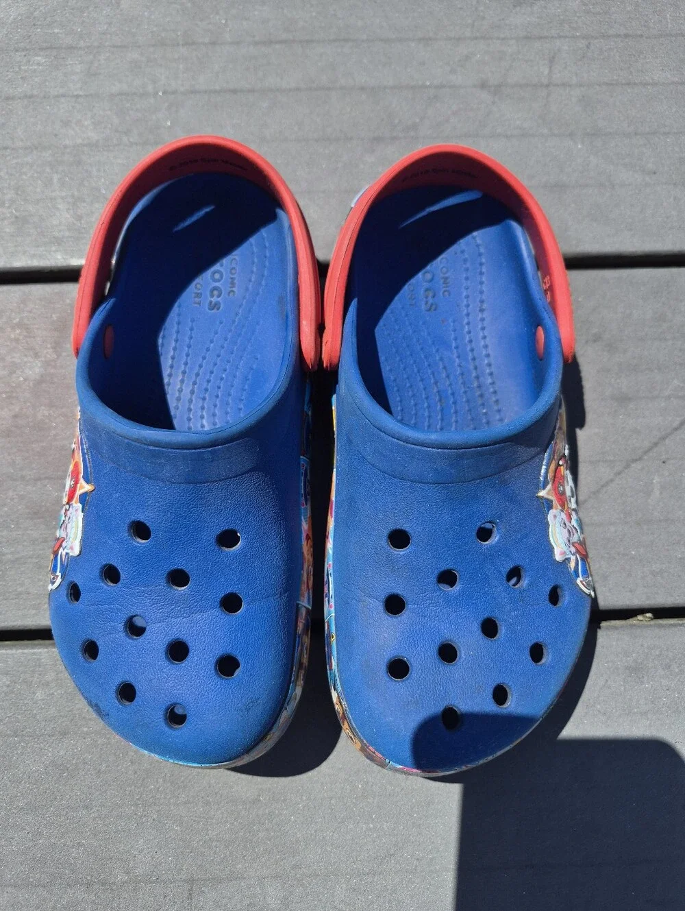 Paw Patrol Kids Crocs Size 13