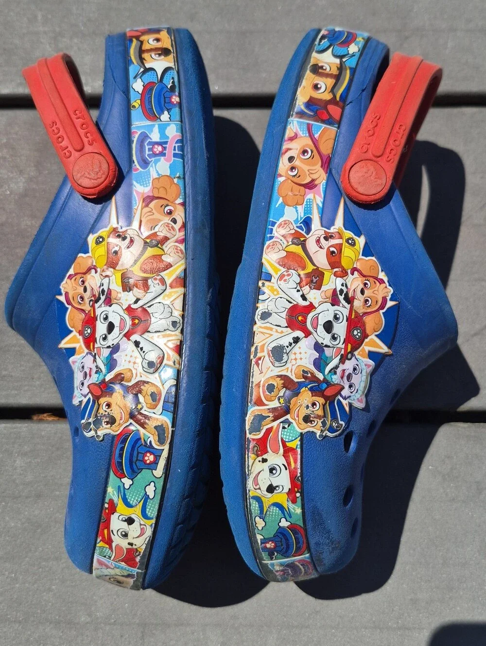 Paw Patrol Kids Crocs Size 13