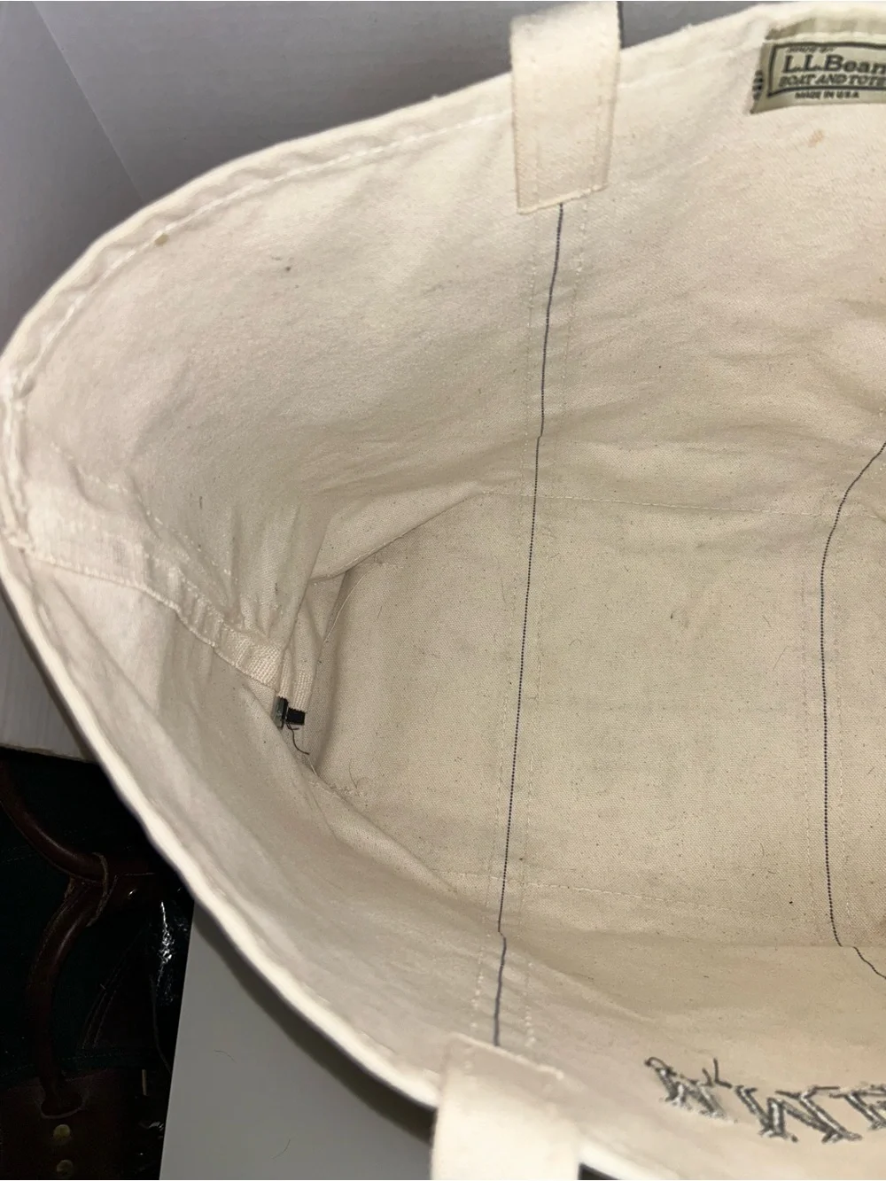 L.L. Bean body tote