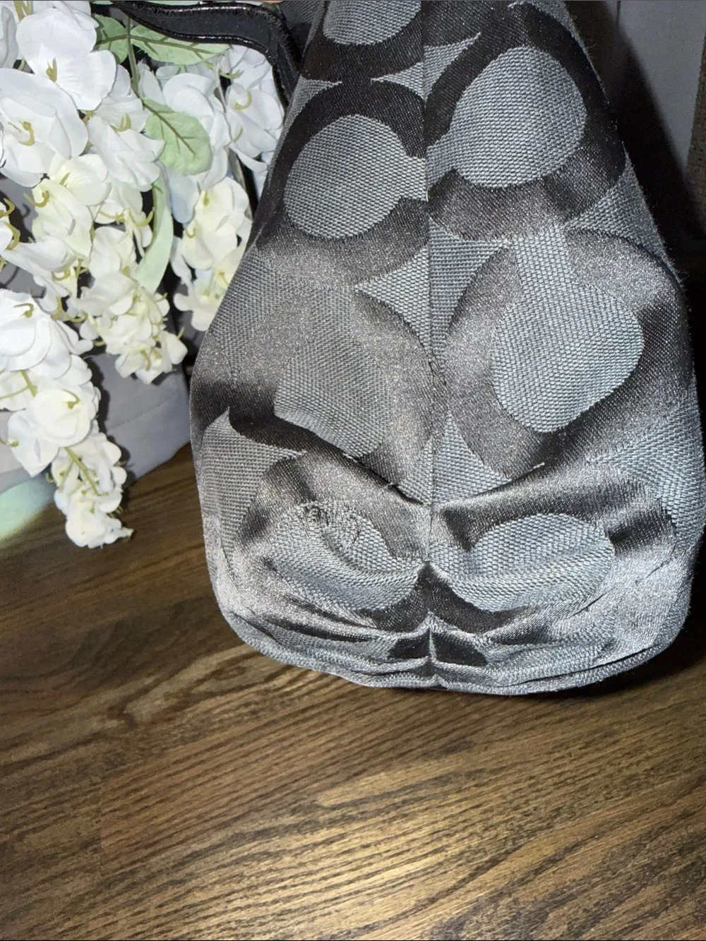 Coach tote featuring