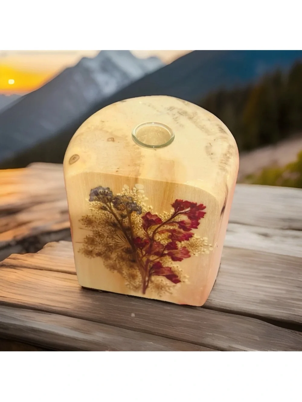 Handmade bud vase