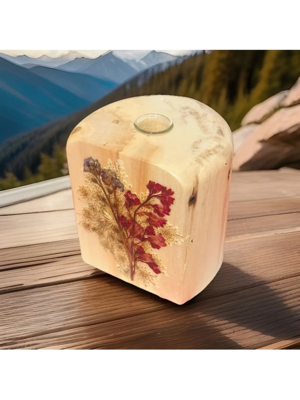 Handmade bud vase