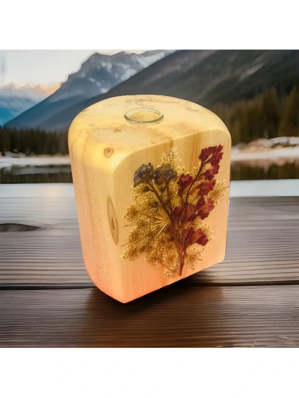 Handmade bud vase