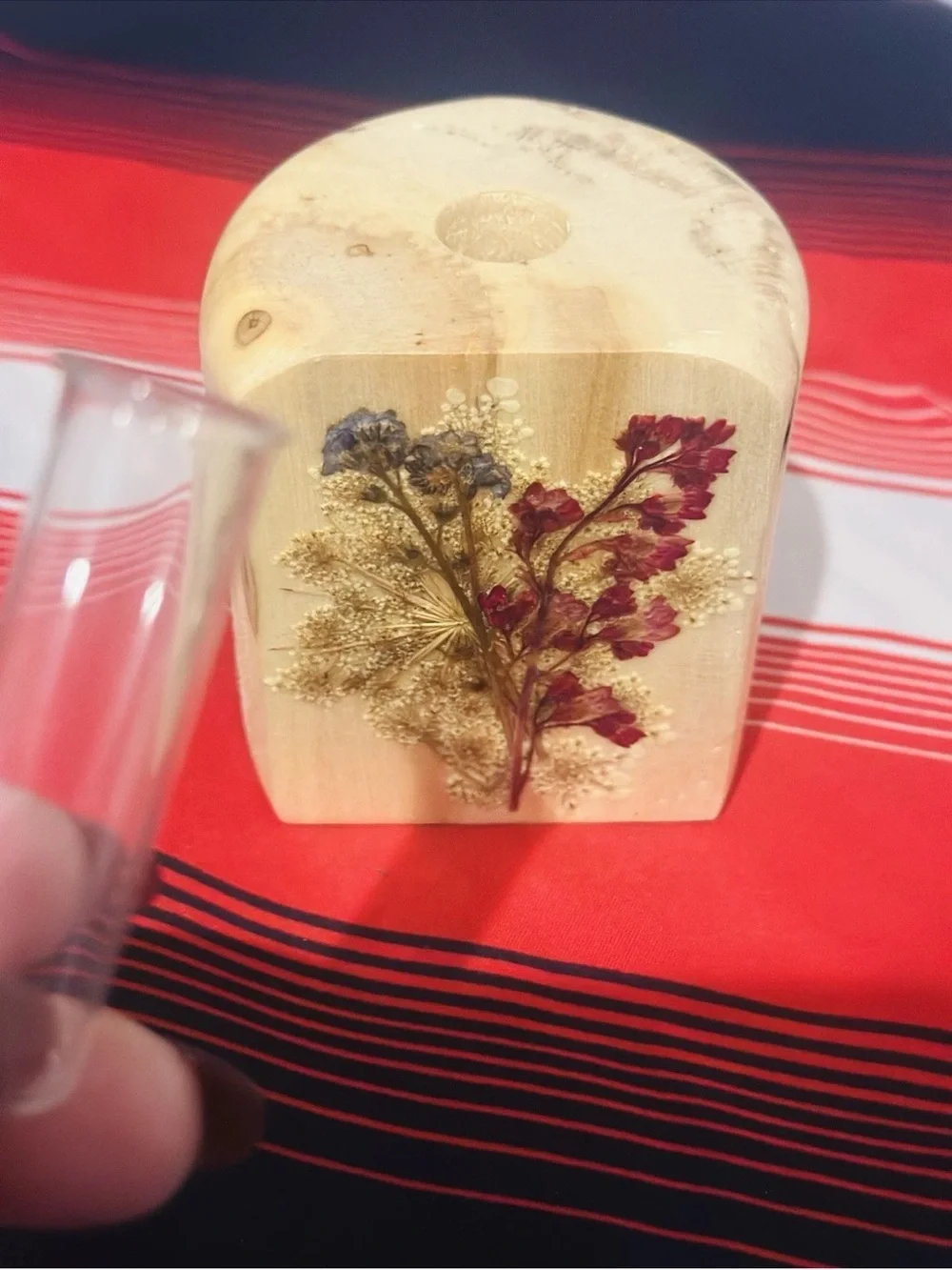 Handmade bud vase