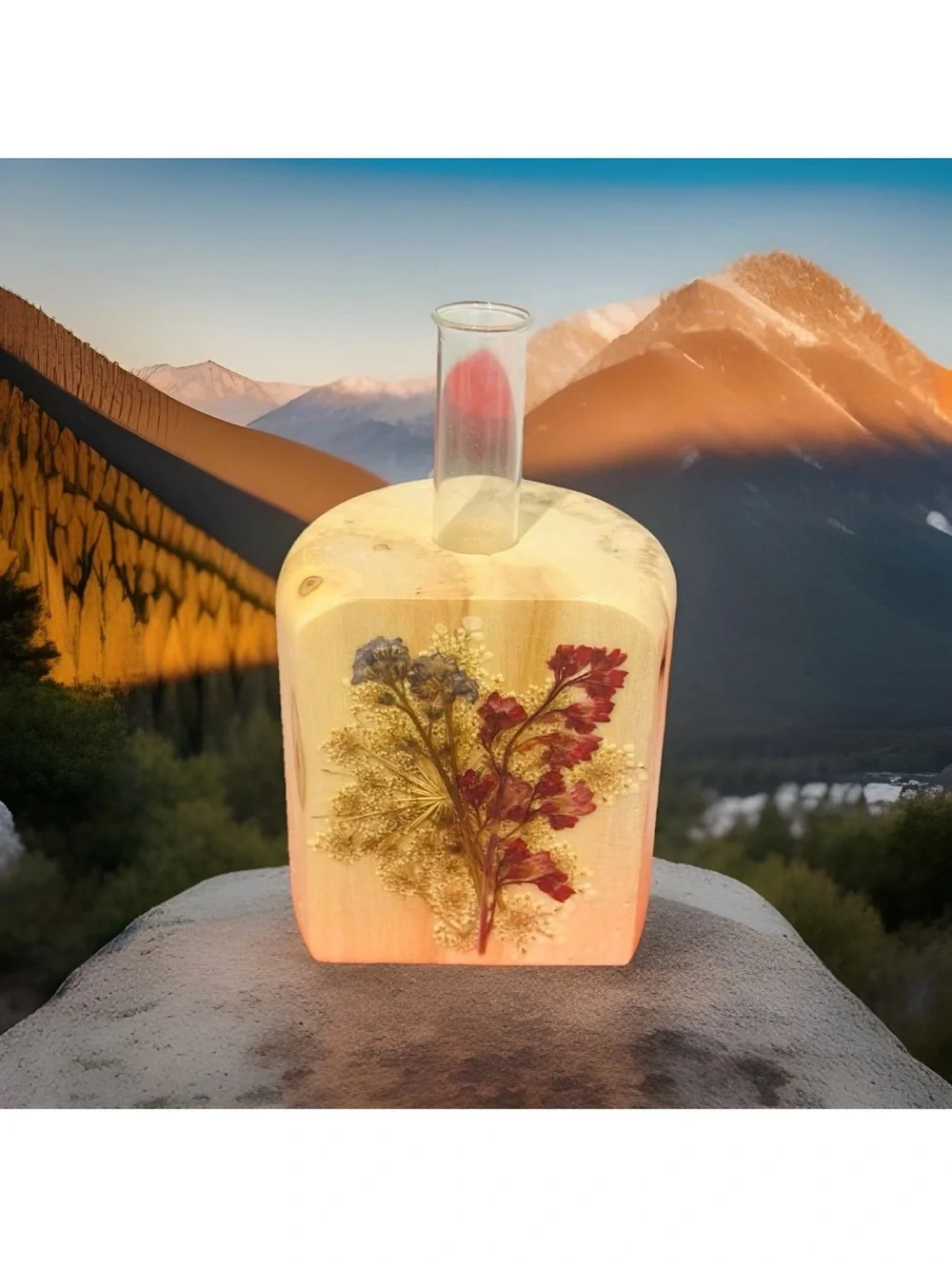 Handmade bud vase