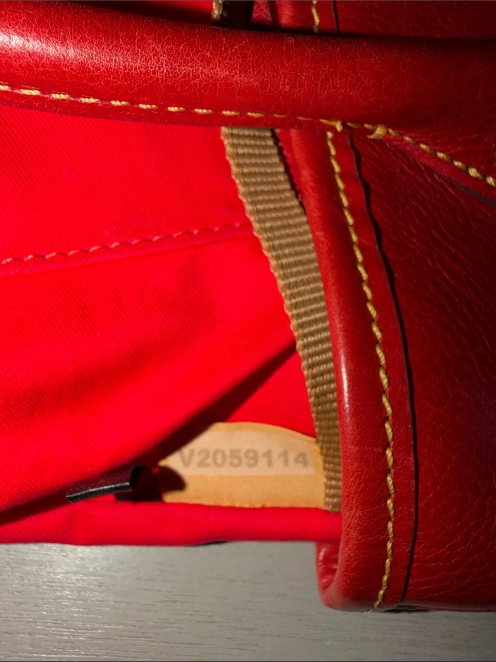 Dooney & Bourke structured leather
