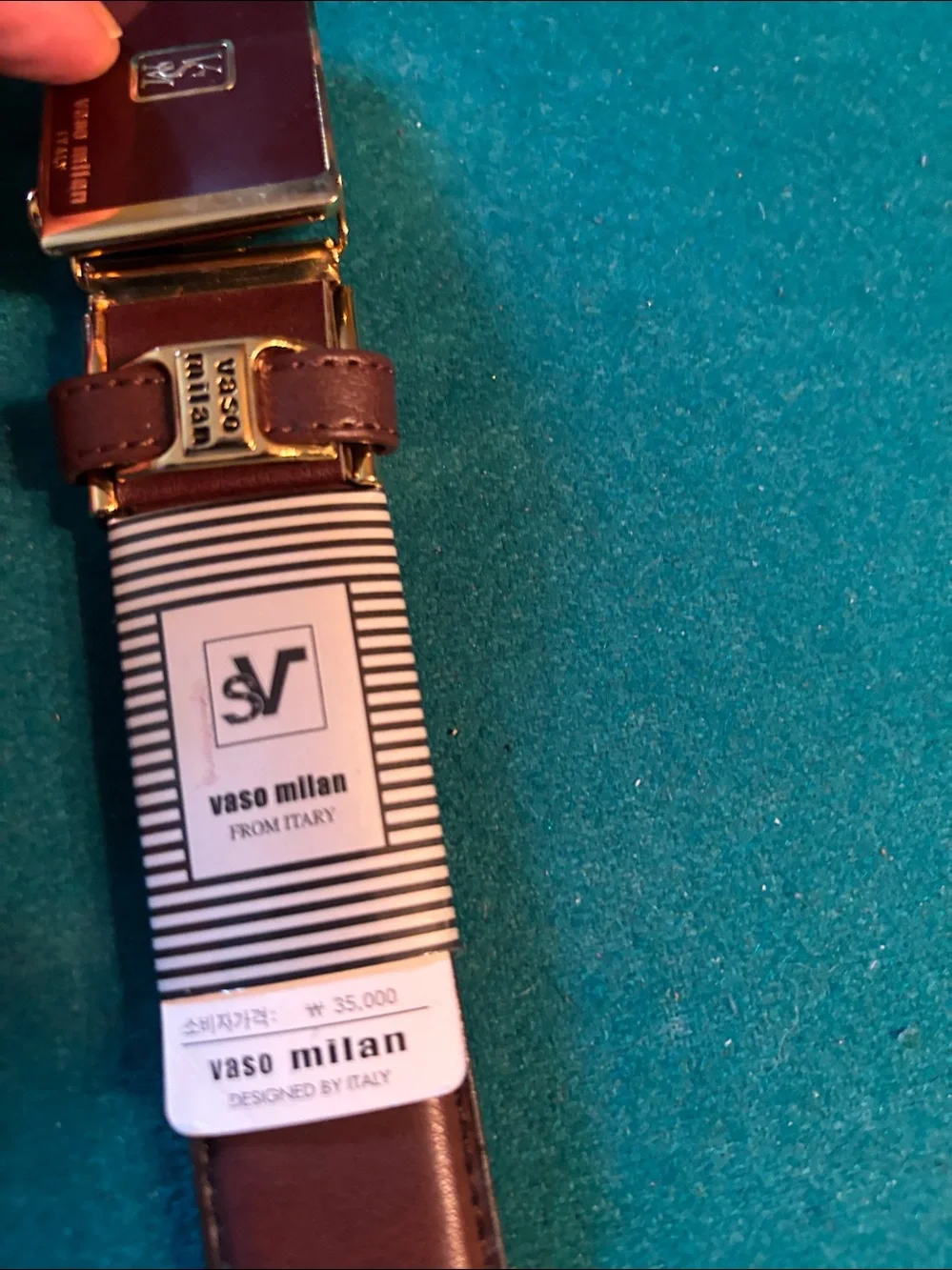 N/A brown leather