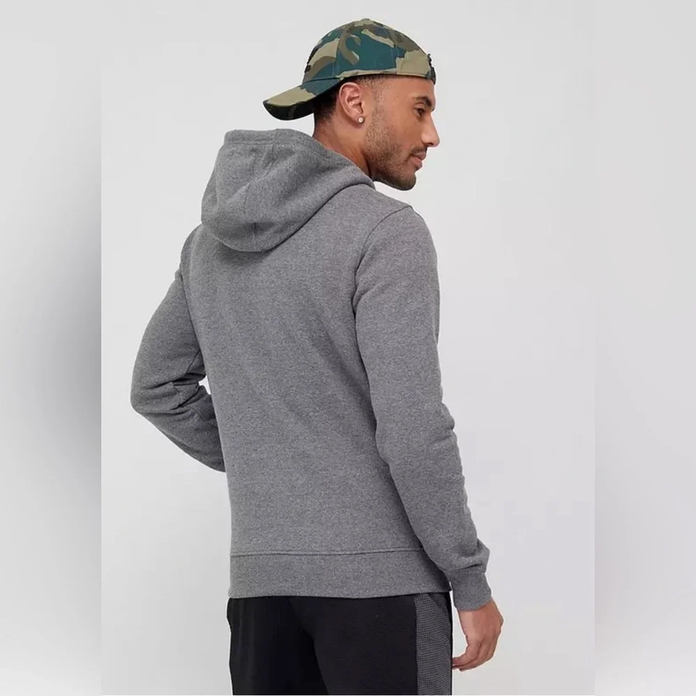 The North Face Drew Peak pullover heathered grey hoodie