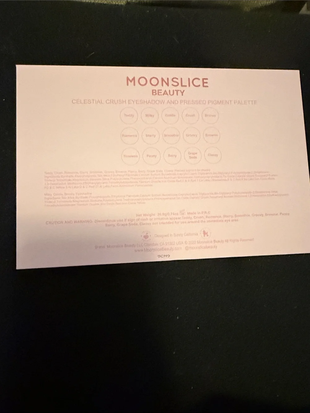 Moonslice Beauty brand new