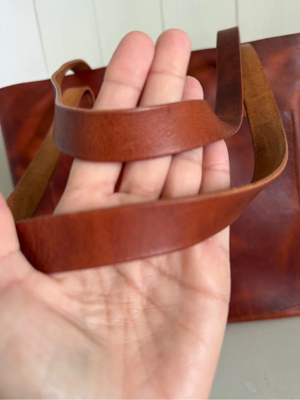 N/A handcrafted leather