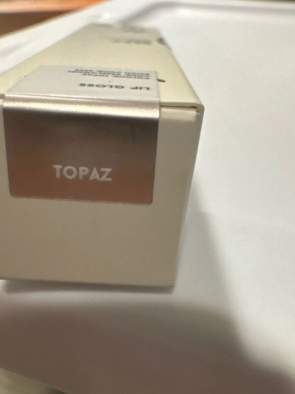 REFY Lip Gloss - Topaz Tone in Cream & Rose Gold