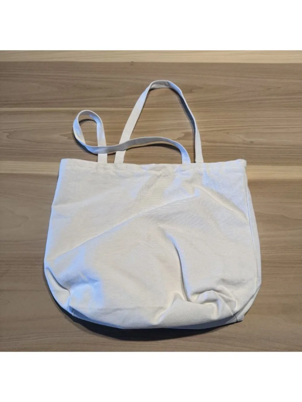 Parke NYC Hotdog Exclusive White Canvas Tote Bag