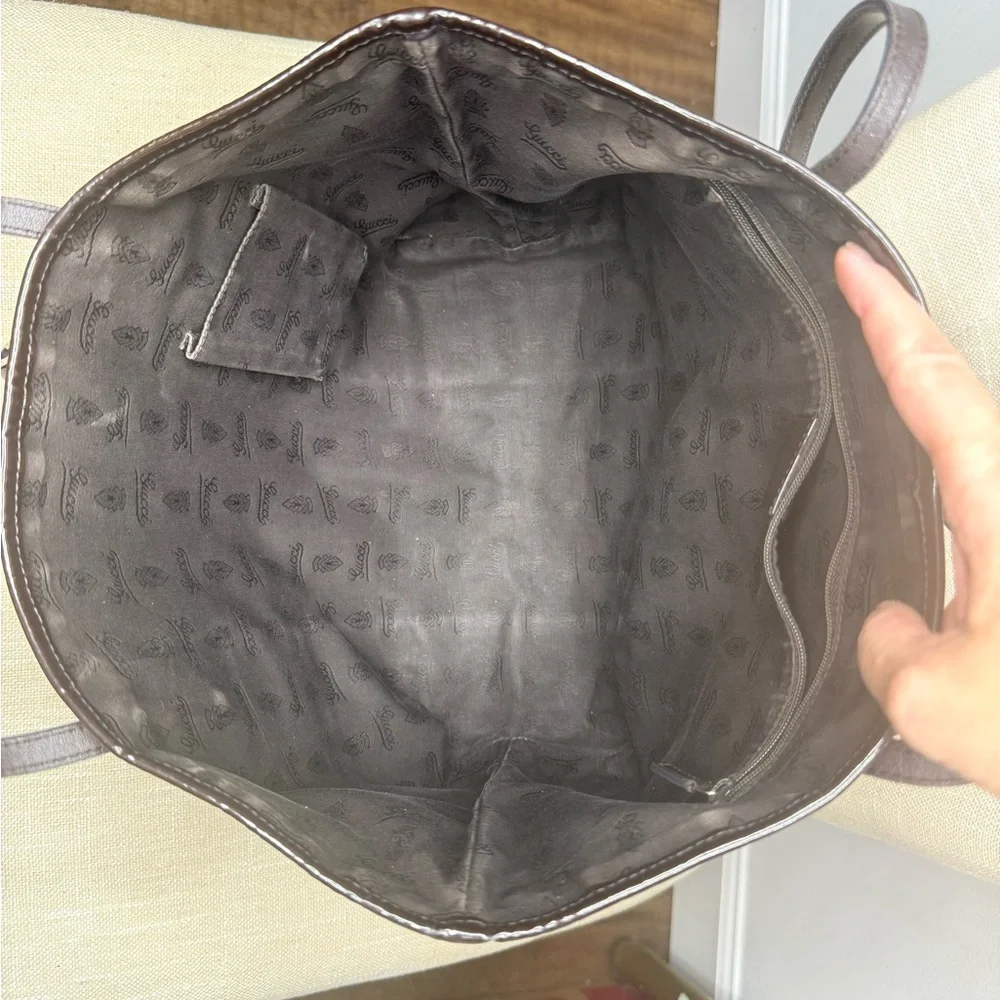 Authentic Gucci GG Canvas Jolicoeur Tote bag