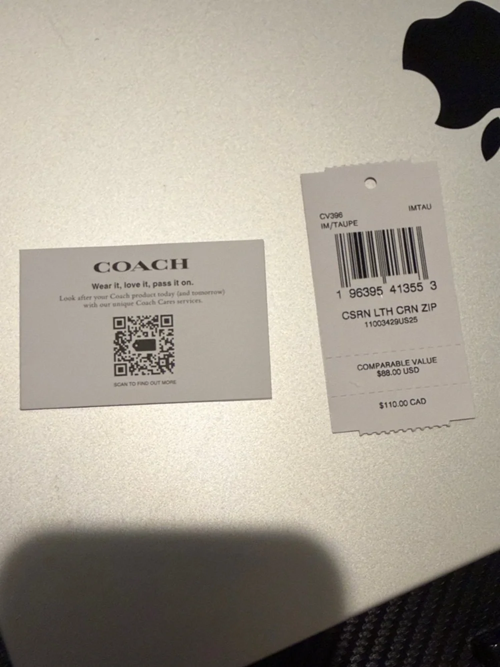 Coach compact wristlet