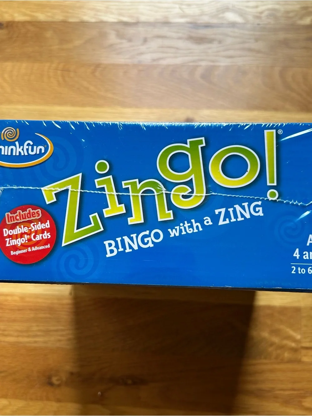 NEW! ThinkFun Zingo! Bingo Game - age 4+ for 2 to 6 players - family game night!