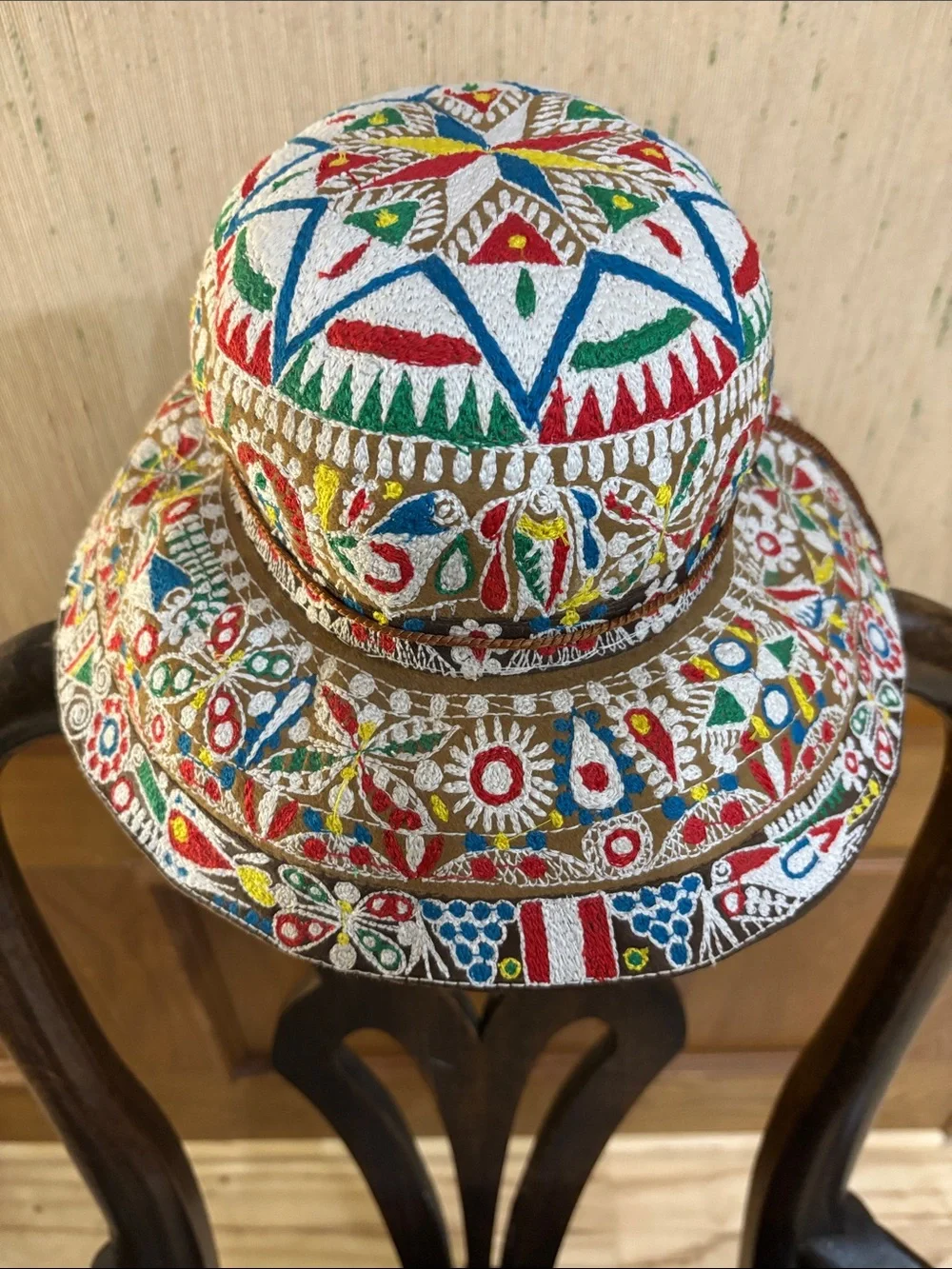 Tony Sombraros colorful embroidered