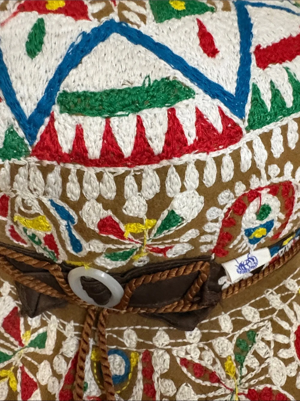 Tony Sombraros colorful embroidered
