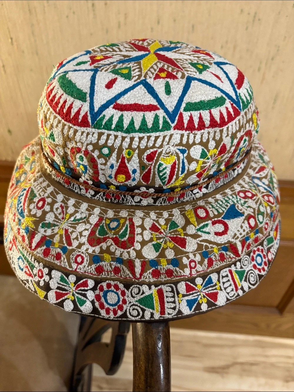 Tony Sombraros colorful embroidered