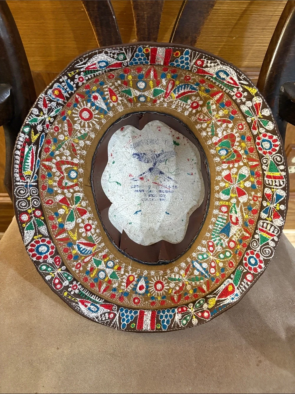 Tony Sombraros colorful embroidered