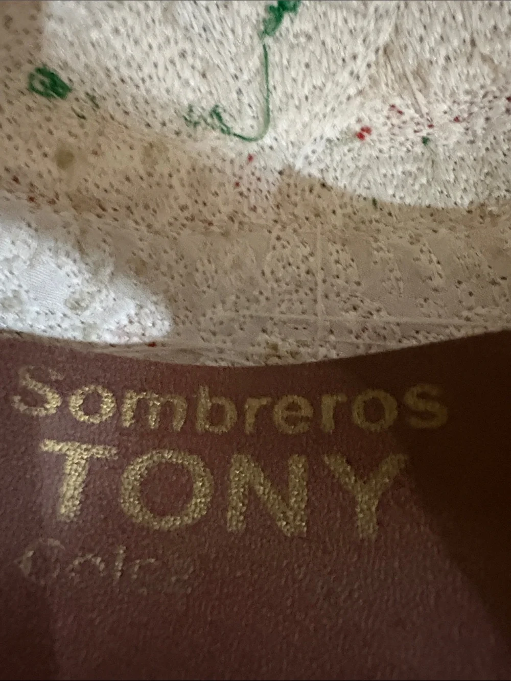 Tony Sombraros colorful embroidered