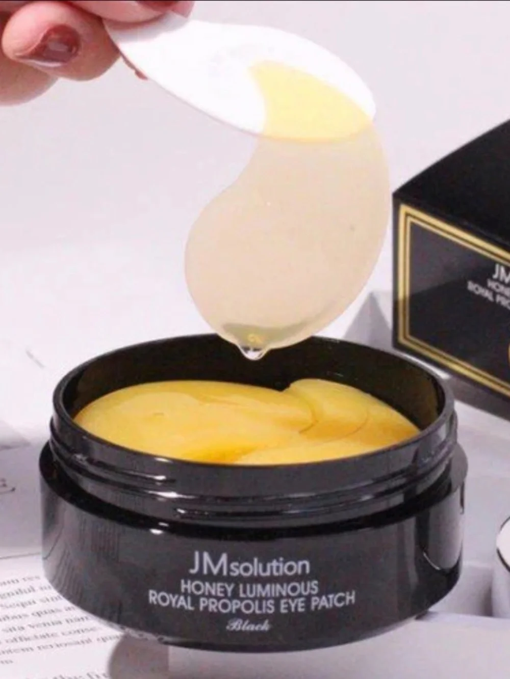 JMsolution Moisturizing Eye Patches Pearl & Royal Propolis Extract 60pc(1 pack)