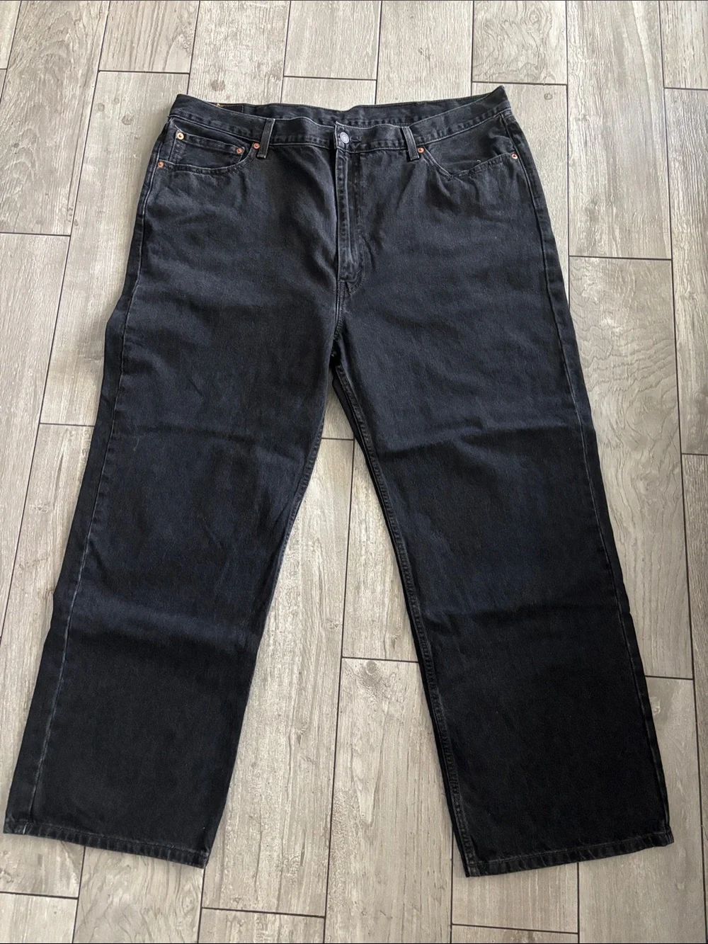 Levi's Relaxed Fit Black Denim Jeans