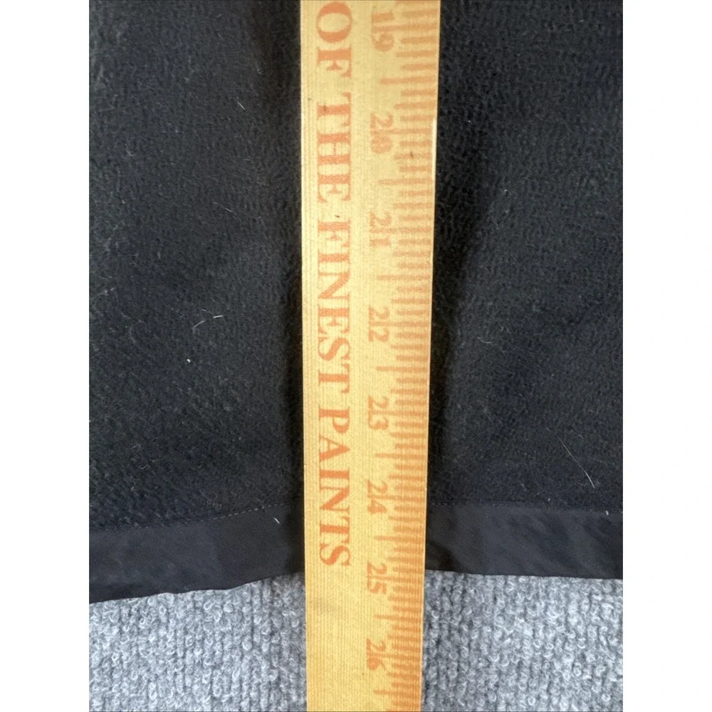 The North Face TKA Kataka Fleece Sweatshirt Mens L Black Zip Pockets Outdoors